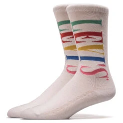 Socken - 2er-Pack Regular - White Multi -Modebekleidungs Geschäft levi s socken 2er pack regular white multi 2