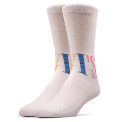 Socken - 2er-Pack Regular - White Multi -Modebekleidungs Geschäft levi s socken 2er pack regular white multi 5
