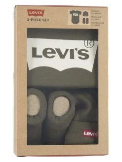3tlg. Erstlings-Set In Khaki -Modebekleidungs Geschäft levis kids 3tlg erstlings set in khaki 2