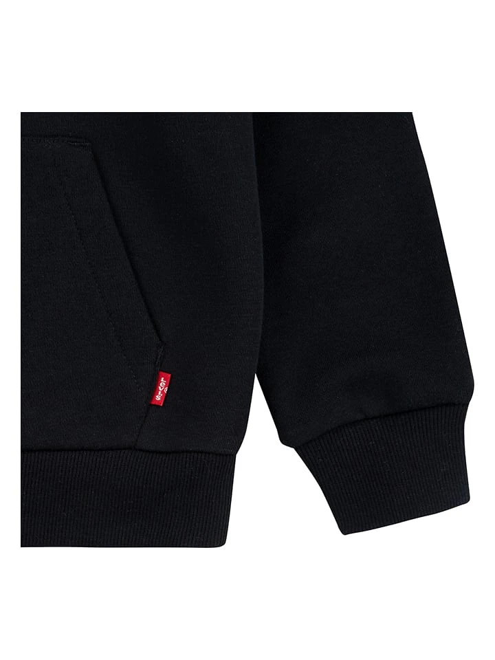 Hoodie in Schwarz Hoodie In Schwarz -Modebekleidungs Geschäft levis kids hoodie in schwarz 3