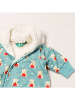 Plüschoverall In Hellblau