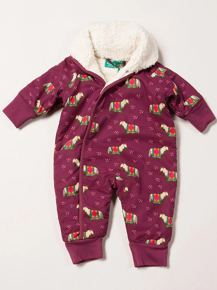 Plüschoverall in Lila Plüschoverall In Lila -Modebekleidungs Geschäft little green radicals pluschoverall in lila