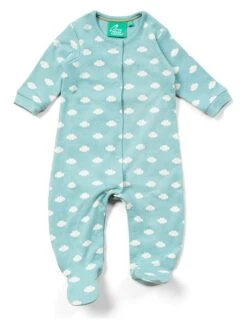 Strampler "Fluffy Cloud" In Hellblau