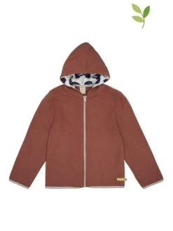 Wollfleecejacke In Hellbraun