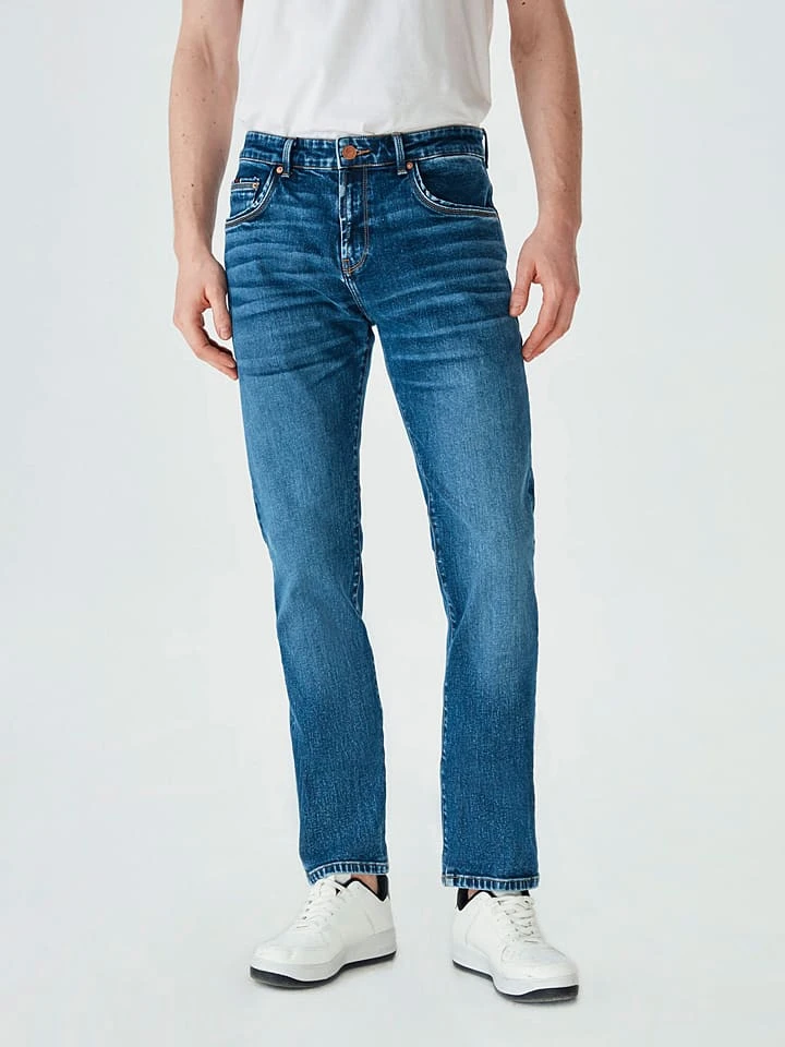Jeans "Hollywood" - Regular fit - in Blau LTB Jeans "Hollywood" - Regular Fit - In Blau -Modebekleidungs Geschäft ltb jeans hollywood regular fit in blau