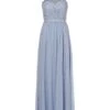 Marie Lund Abendkleid In Hellblau -Modebekleidungs Geschäft marie lund abendkleid in hellblau