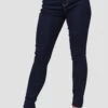 Stretch Jeans Push Up High Waist Hose Dicke Naht Pants In Dunkelblau 2 Stretch Jeans Push Up High Waist Hose Dicke Naht Pants In Dunkelblau -Modebekleidungs Geschäft miss rj stretch jeans push up high waist hose dicke naht pants in dunkelblau