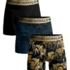 Muchachomalo 3er-Set: Boxershorts In Schwarz -Modebekleidungs Geschäft muchachomalo 3er set boxershorts in schwarz