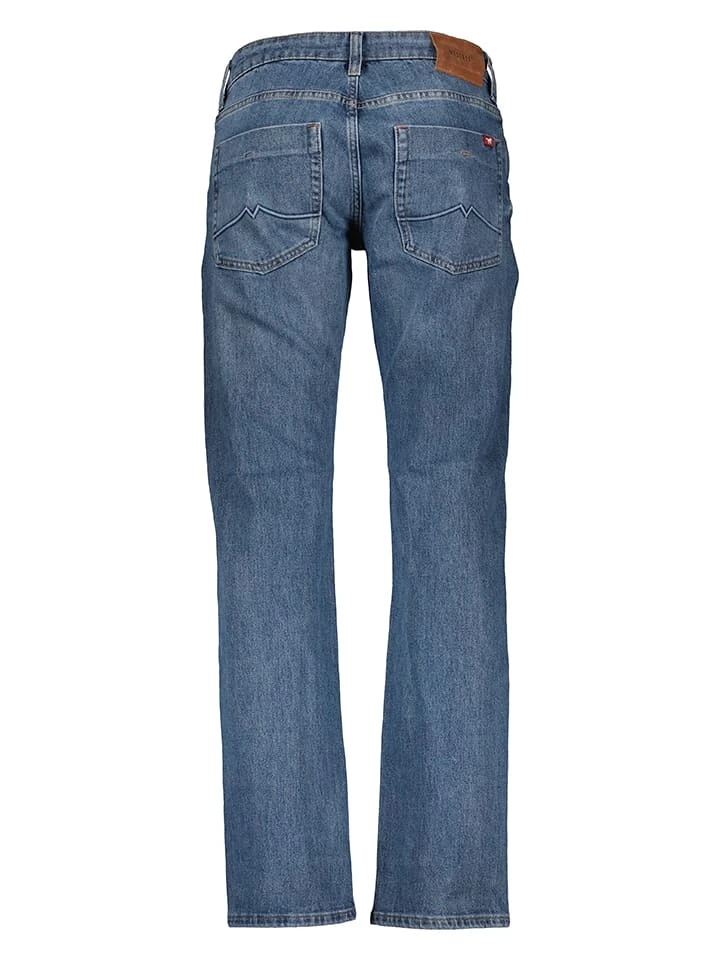 Jeans "Michigan" - Regular fit - in Blau Mustang Jeans "Michigan" - Regular Fit - In Blau -Modebekleidungs Geschäft mustang jeans michigan regular fit in blau 1