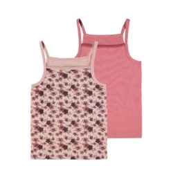 NAME IT Unterhemden 2er Pack In Deco Rose