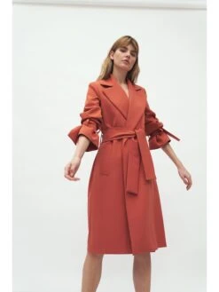 Übergangsmantel In Orange 4 Übergangsmantel In Orange -Modebekleidungs Geschäft nife ubergangsmantel in orange 2