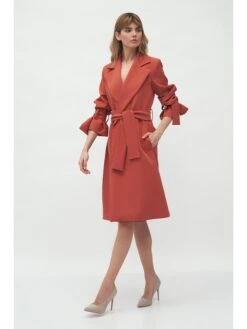 Übergangsmantel In Orange