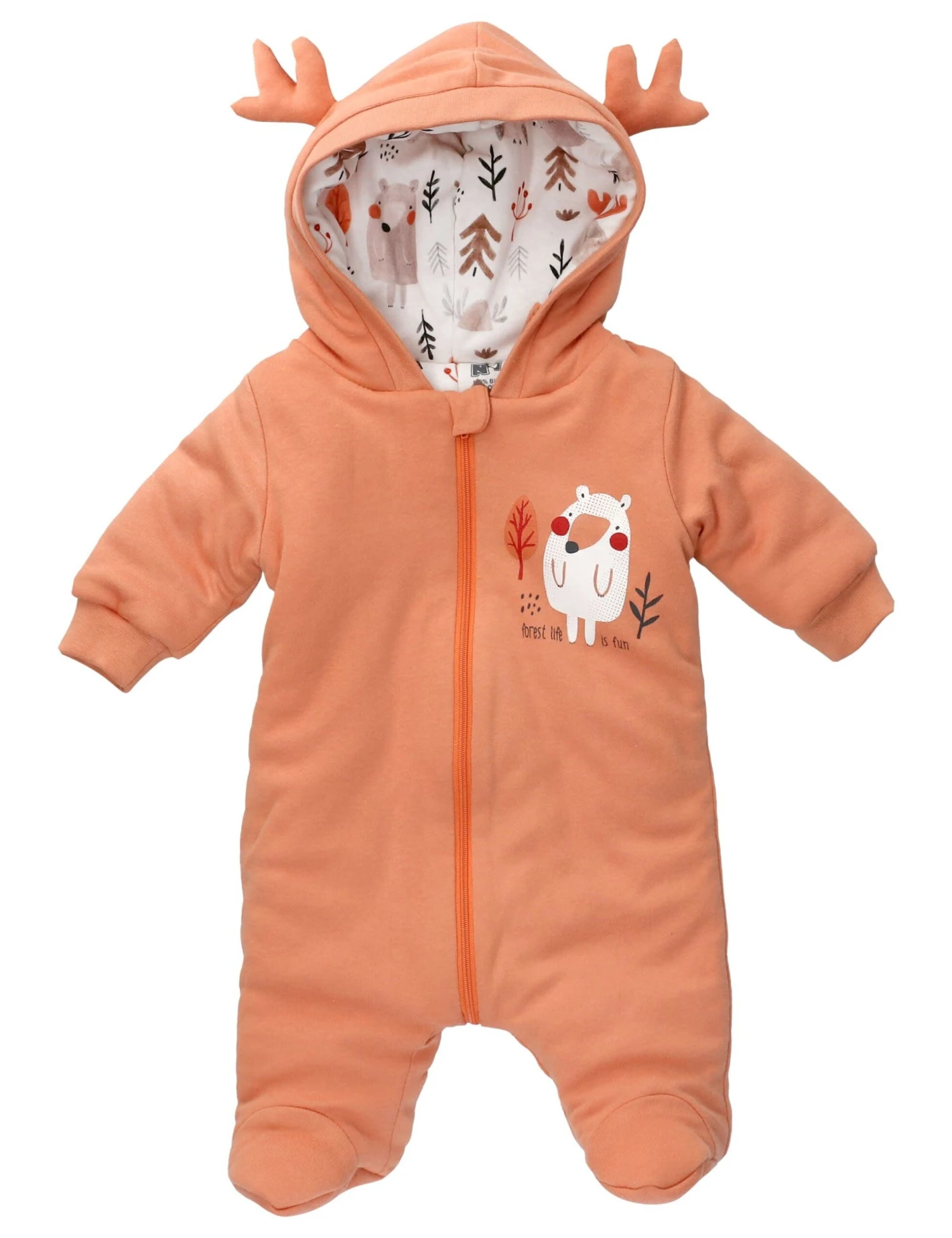 Strampler Animal in orange Strampler Animal In Orange -Modebekleidungs Geschäft nini strampler animal in orange scaled