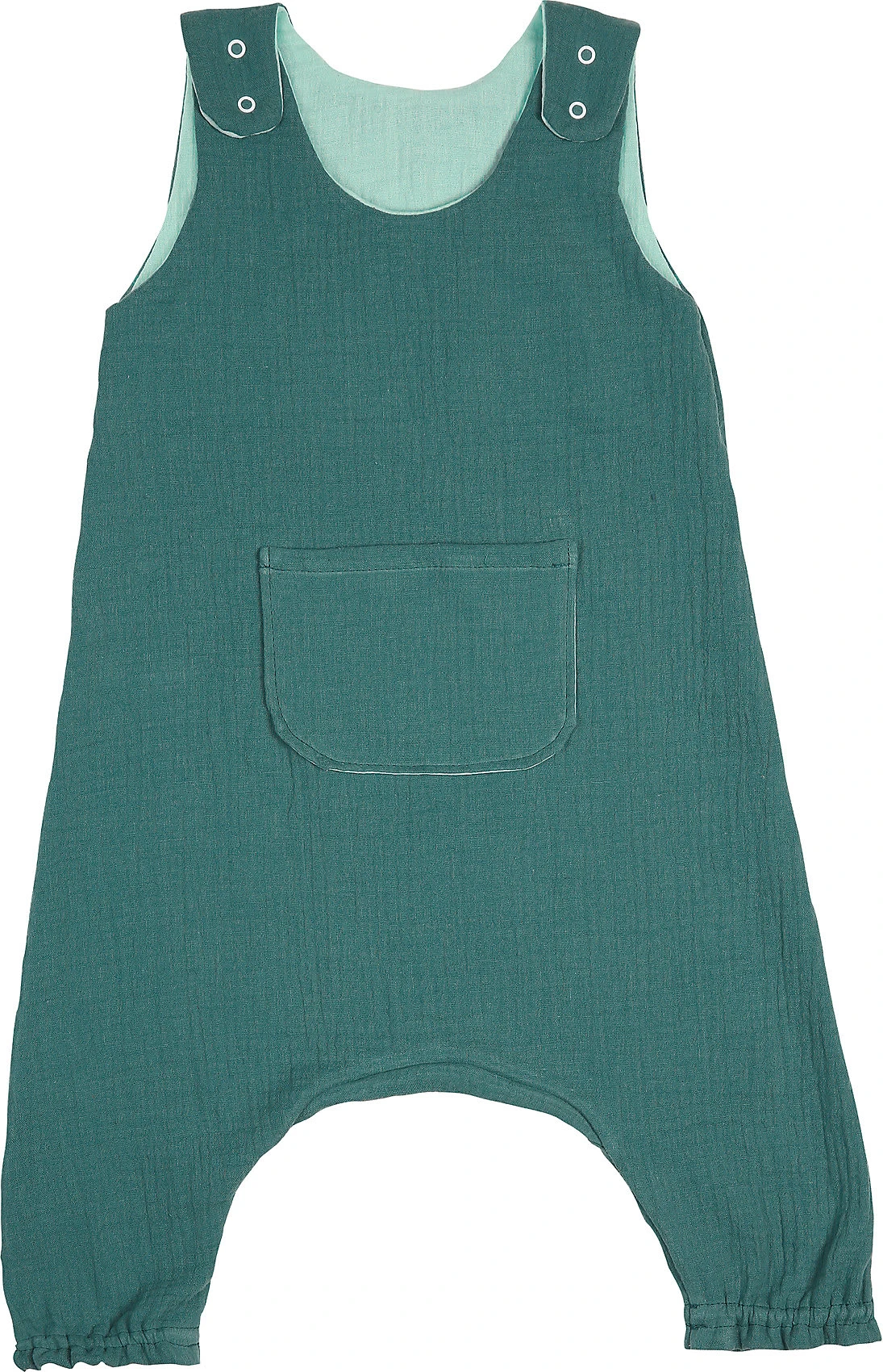 MusselinOverall mit Druckknopf, deep forest MusselinOverall Mit Druckknopf, Deep Forest -Modebekleidungs Geschäft odenwalder musselinoverall mit druckknopf deep forest