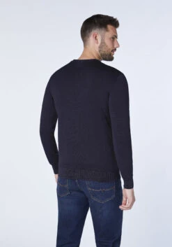 Strickpullover In Blau 3 Strickpullover In Blau -Modebekleidungs Geschäft oklahoma premium denim strickpullover in blau 1