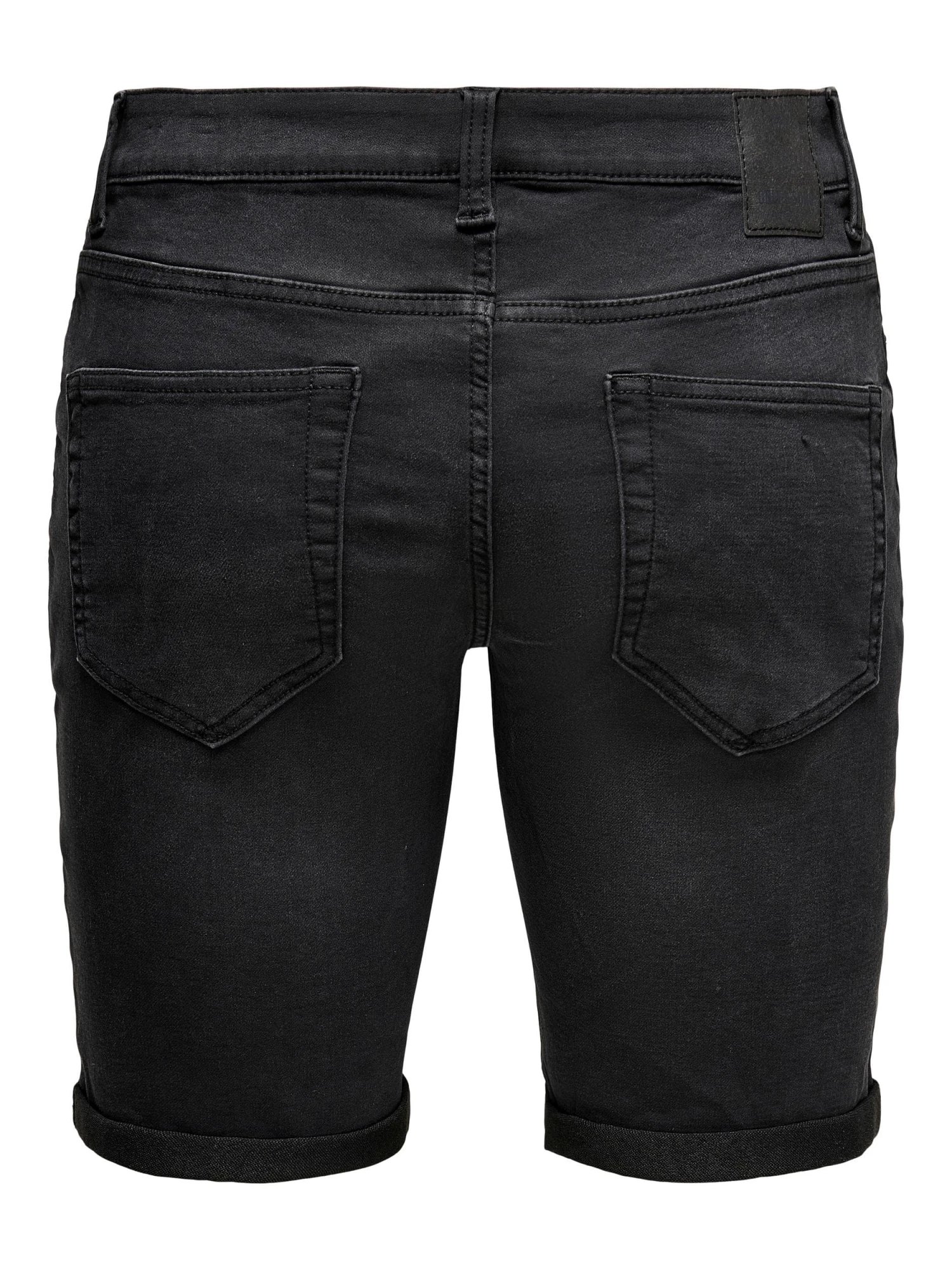 Jeans-Shorts in Schwarz Only & Sons Jeans-Shorts In Schwarz -Modebekleidungs Geschäft only and sons jeans shorts in schwarz 1