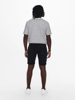 Only & Sons Jeans-Shorts In Schwarz 6 Only & Sons Jeans-Shorts In Schwarz -Modebekleidungs Geschäft only and sons jeans shorts in schwarz 4