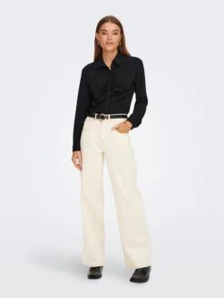 ONLY Bluse "Mette" In Schwarz 6 ONLY Bluse "Mette" In Schwarz -Modebekleidungs Geschäft only bluse mette in schwarz 4