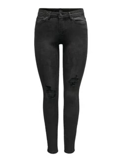 ONLY Jeans "Wauw" - Skinny Fit - In Schwarz