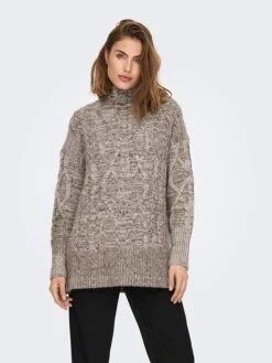 ONLY Pullover "Sage" In Grau 4 ONLY Pullover "Sage" In Grau -Modebekleidungs Geschäft only pullover sage in grau 2