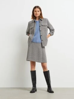 OPUS Rock "Rotilda" In Schwarz/ Creme -Modebekleidungs Geschäft opus rock rotilda in schwarz creme 3