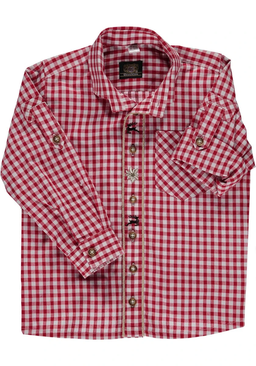 Trachtenhemd Inseyo in mittelrot Trachtenhemd Inseyo In Mittelrot -Modebekleidungs Geschäft os trachten trachtenhemd inseyo in mittelrot 2