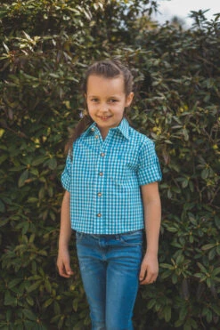 Trachtenhemd Lafoa In Türkis -Modebekleidungs Geschäft os trachten trachtenhemd lafoa in turkis 1