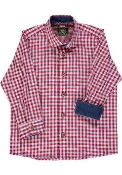 Trachtenhemd Pexxa In Mittelrot 4 Trachtenhemd Pexxa In Mittelrot -Modebekleidungs Geschäft os trachten trachtenhemd pexxa in mittelrot 2