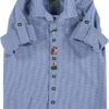 Trachtenhemd Samku In Mittelblau -Modebekleidungs Geschäft os trachten trachtenhemd samku in mittelblau