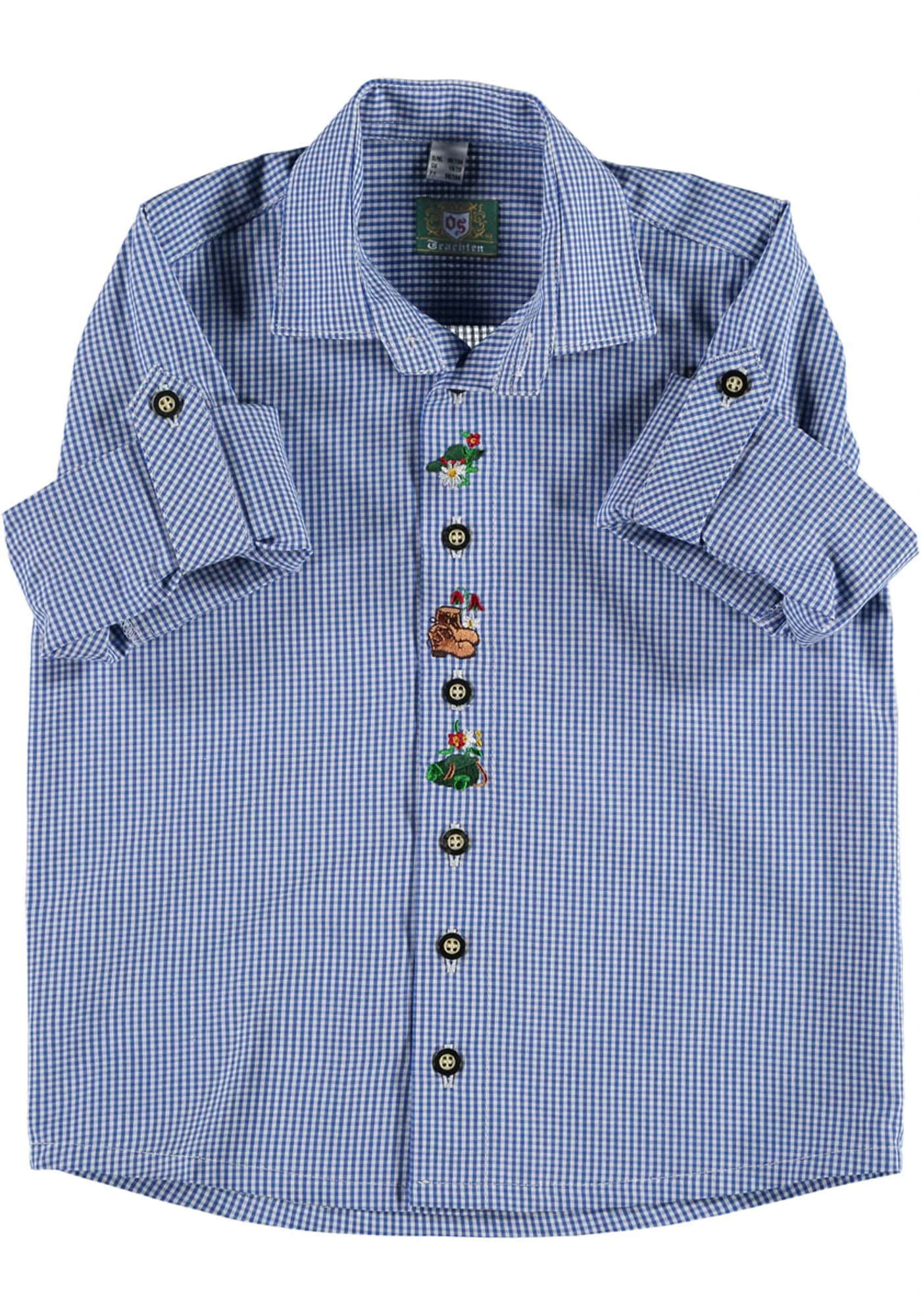 Trachtenhemd Samku in mittelblau Trachtenhemd Samku In Mittelblau -Modebekleidungs Geschäft os trachten trachtenhemd samku in mittelblau