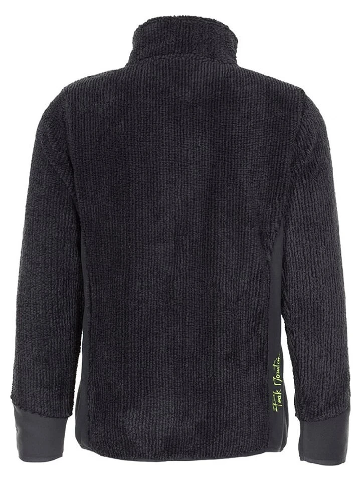 Fleecejacke "Caffy" in Schwarz Fleecejacke "Caffy" In Schwarz -Modebekleidungs Geschäft peak mountain fleecejacke caffy in schwarz 1