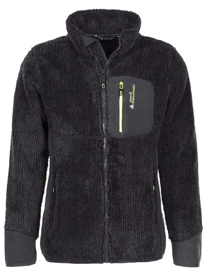 Fleecejacke "Caffy" in Schwarz Fleecejacke "Caffy" In Schwarz -Modebekleidungs Geschäft peak mountain fleecejacke caffy in schwarz