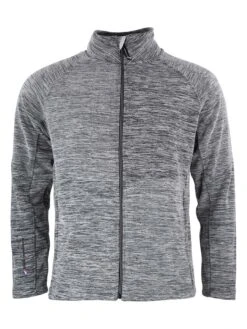 Fleecejacke "Croco" In Grau