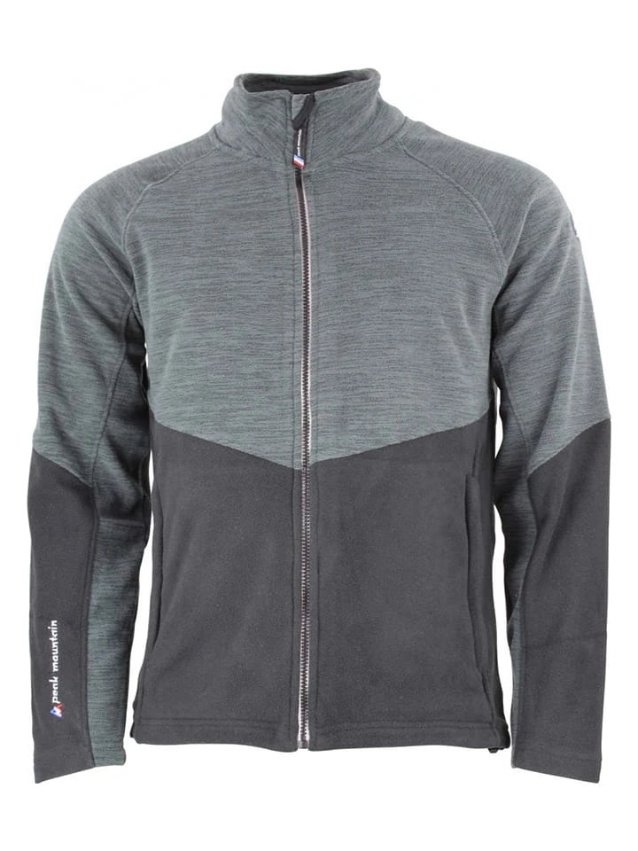 Fleecejacke "Crocus" in Grau Fleecejacke "Crocus" In Grau -Modebekleidungs Geschäft peak mountain fleecejacke crocus in grau