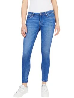 Pepe Jeans Jeans - Skinny Fit - In Blau -Modebekleidungs Geschäft pepe jeans jeans skinny fit in blau 2