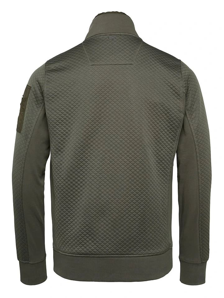 Sweatjacke in Oliv PME Legend Sweatjacke In Oliv -Modebekleidungs Geschäft pme legend sweatjacke in oliv 1