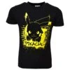 T-Shirt Pokémon Pikachu In Schwarz -Modebekleidungs Geschäft pokemon t shirt pokemon pikachu in schwarz
