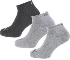 Puma 3er Pack Unisex Quarter Plain 3p Sneakersocken