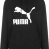 Hoodie Classics Logo In Puma Black