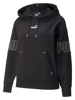 Hoodie "Puma Power" In Schwarz