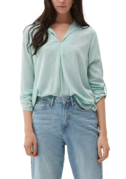 QS By S.Oliver Bluse Türkis 3 QS By S.Oliver Bluse Türkis -Modebekleidungs Geschäft qs by s oliver bluse turkis 1