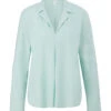 QS By S.Oliver Bluse Türkis 1 QS By S.Oliver Bluse Türkis -Modebekleidungs Geschäft qs by s oliver bluse turkis
