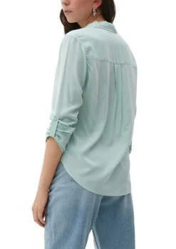 QS By S.Oliver Bluse Türkis 4 QS By S.Oliver Bluse Türkis -Modebekleidungs Geschäft qs by s oliver bluse turkis 2