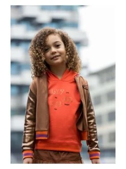 Hoodie In Rot -Modebekleidungs Geschäft quapi hoodie in rot 2