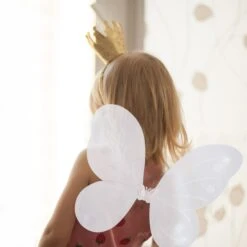 1x Feenflügel In Weiß/ Silber 4 1x Feenflügel In Weiß/ Silber -Modebekleidungs Geschäft relaxdays 1x feenflugel in weiss silber 2