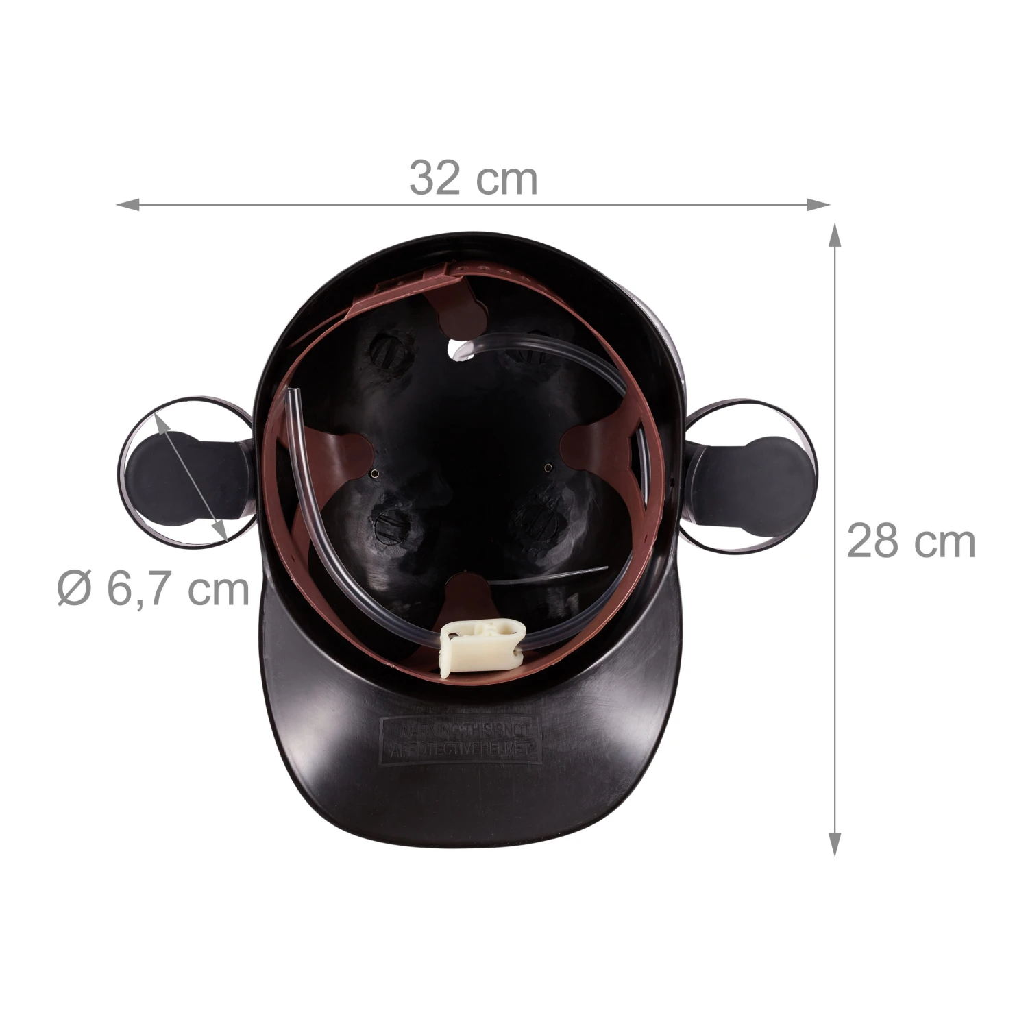 4x Trinkhelm "Pirat" in Schwarz 4x Trinkhelm "Pirat" In Schwarz -Modebekleidungs Geschäft relaxdays 4x trinkhelm pirat in schwarz 3