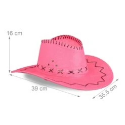 Cowboyhut In Pink 5 Cowboyhut In Pink -Modebekleidungs Geschäft relaxdays cowboyhut in pink 3