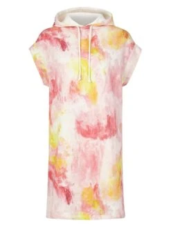 Rich&royal Sweatkleid In Rosa/ Gelb