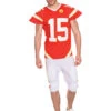2tlg. Kostüm "Footballspieler" In Rot/ Weiß 2 2tlg. Kostüm "Footballspieler" In Rot/ Weiß -Modebekleidungs Geschäft rubie s 2tlg kostum footballspieler in rot weiss