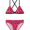 Schiesser Bustier-Bikini Aqua In Rot -Modebekleidungs Geschäft schiesser bustier bikini aqua in rot